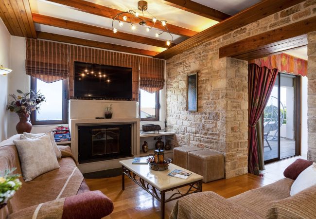 Villa in Tria Monastiria - Luxury Villa Natura - With Private Heated Pool Villa in Tria Monastiria - Luxury Villa Natura - With Private Heated Pool