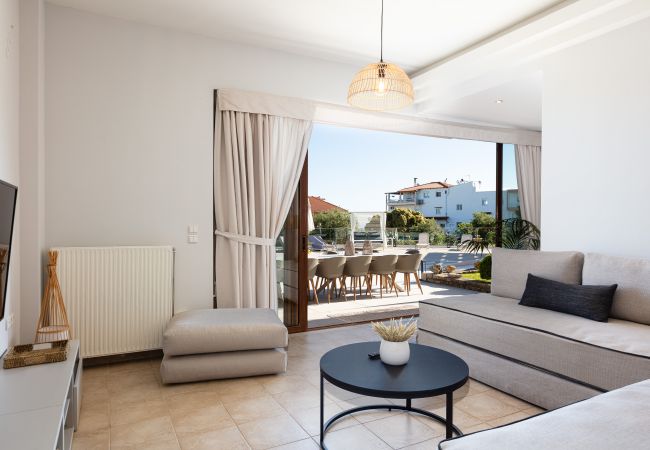 Villa in Tria Monastiria - Luxury Villa Natura - With Private Heated Pool Villa in Tria Monastiria - Luxury Villa Natura - With Private Heated Pool