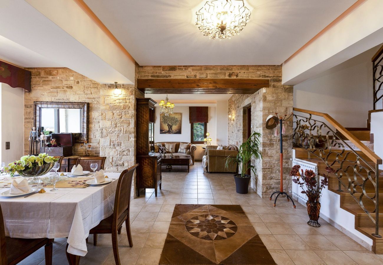 Villa in Tria Monastiria - Luxury Villa Natura - With Private Heated Pool