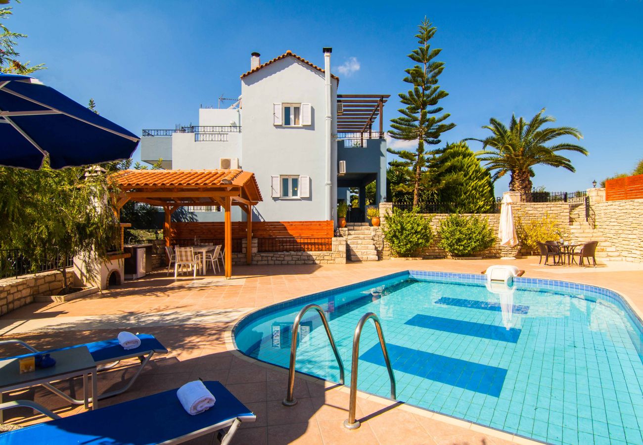 Villa in Perama - Blue Villa 1 - With Private Pool