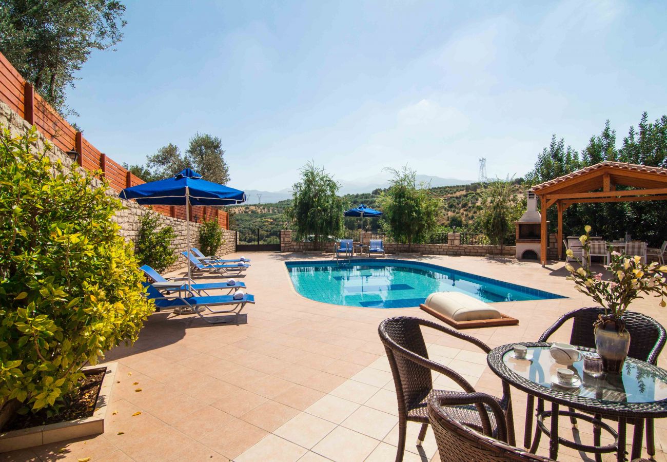 Villa in Perama - Blue Villa 1 - With Private Pool