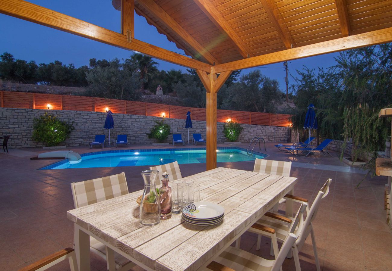 Villa in Perama - Blue Villa 1 - With Private Pool