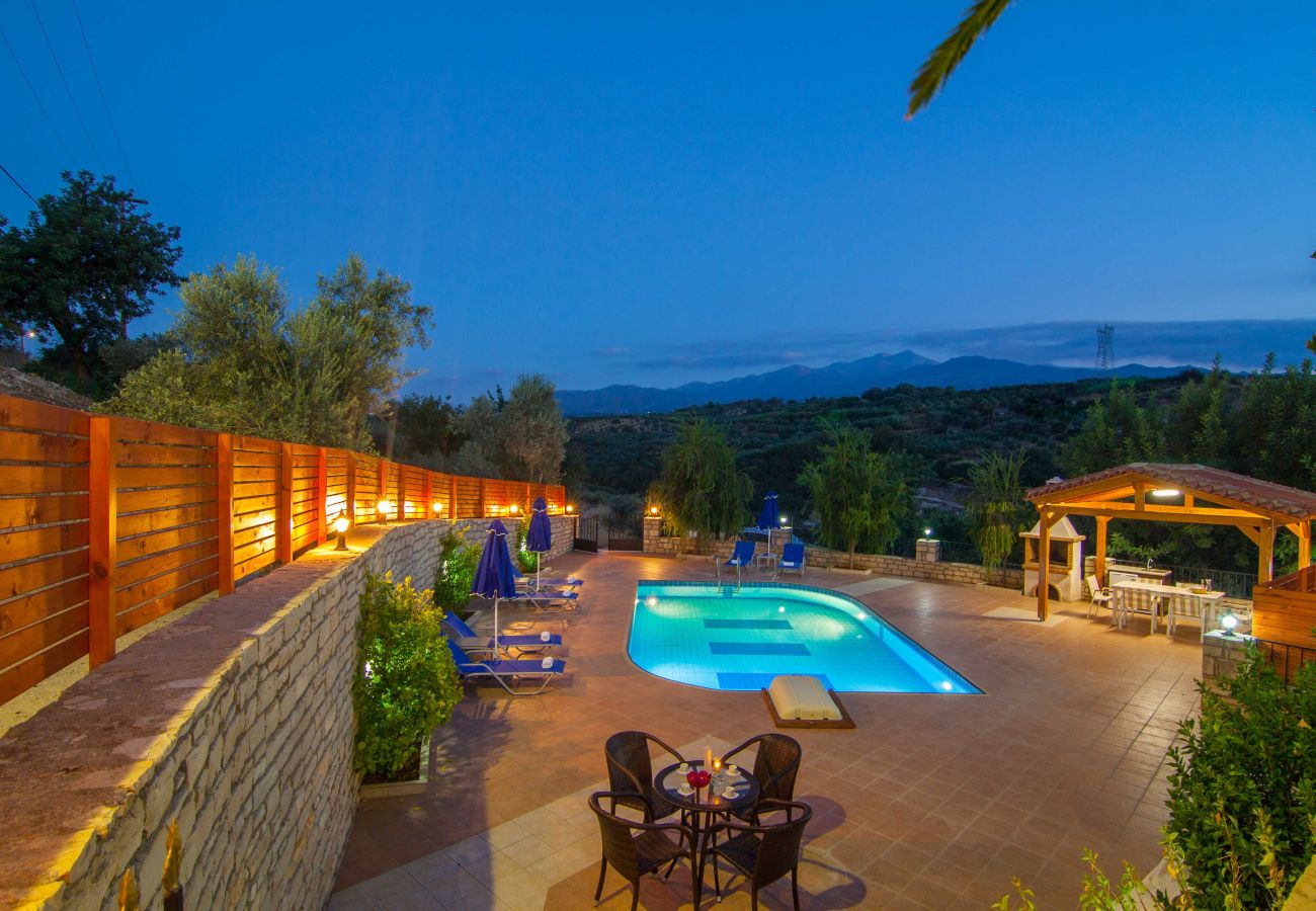 Villa in Perama - Blue Villa 1 - With Private Pool