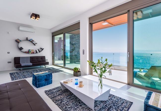 Villa in Stavros - Luxurious Villa Kyma - With Private Heated Pool  Villa in Stavros - Luxurious Villa Kyma - With Private Heated Pool