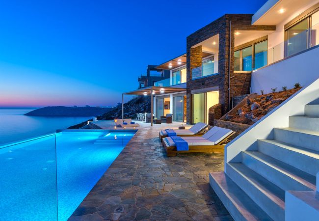 Villa in Stavros - Luxurious Villa Kyma - With Private Heated Pool  Villa in Stavros - Luxurious Villa Kyma - With Private Heated Pool
