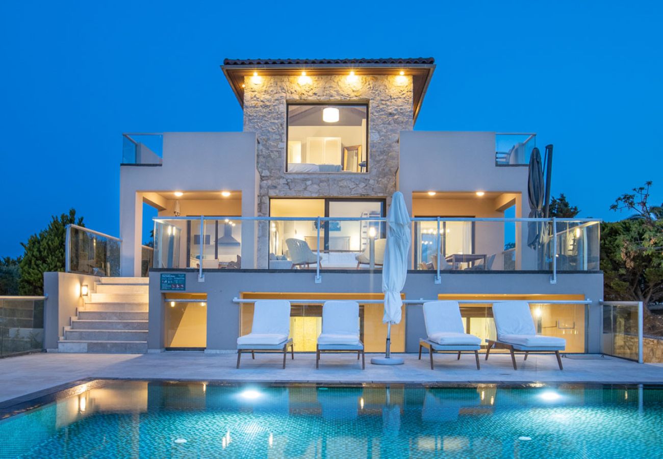 Villa in Stavros - Luxurious Villa Atlantic - With Private Pool