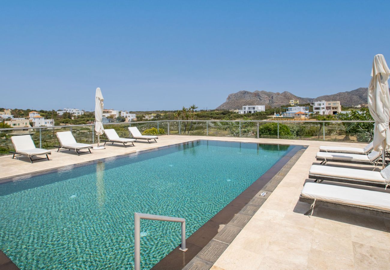 Villa in Stavros - Luxurious Villa Pacific - With Private Pool