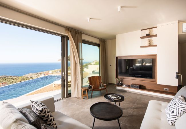 Villa in Almirida - Luxurious Villa Milena - With Private Heated Pool Villa in Almirida - Luxurious Villa Milena - With Private Heated Pool