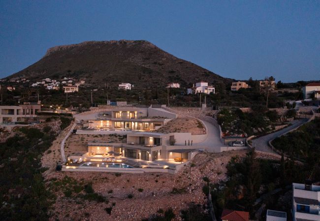 Villa in Almirida - Luxurious Villa Milena - With Private Heated Pool Villa in Almirida - Luxurious Villa Milena - With Private Heated Pool