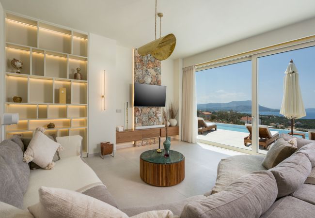 Villa in Almirida - Luxurious Villa Thyrsus - With Private Heated Pool Villa in Almirida - Luxurious Villa Thyrsus - With Private Heated Pool