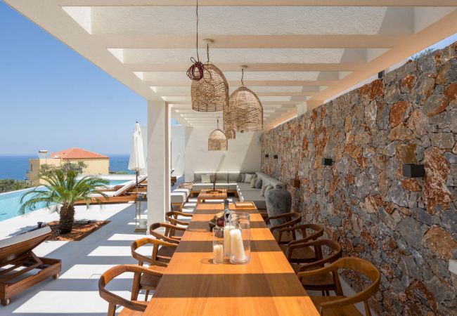 Villa in Almirida - Luxurious Villa Thyrsus - With Private Heated Pool Villa in Almirida - Luxurious Villa Thyrsus - With Private Heated Pool
