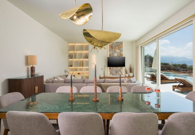 Villa in Almirida - Luxurious Villa Thyrsus - With Private Heated Pool Villa in Almirida - Luxurious Villa Thyrsus - With Private Heated Pool