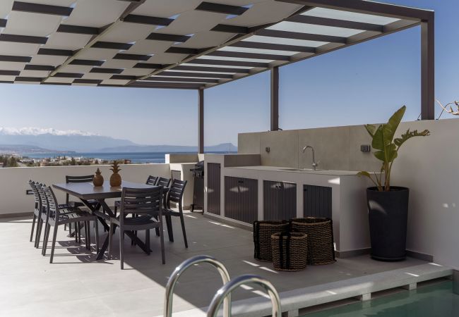 Villa in Sfakaki - Villa Solaire - Heated Pool & Sauna Villa in Sfakaki - Villa Solaire - Heated Pool & Sauna