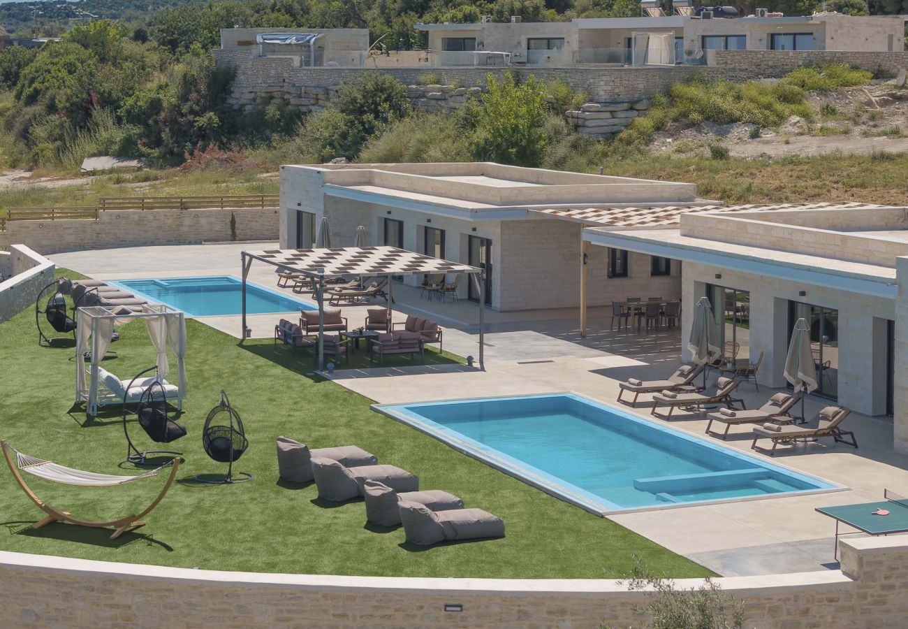 Villa in Choumeri - Villa Lux Solis - With 2 Pools