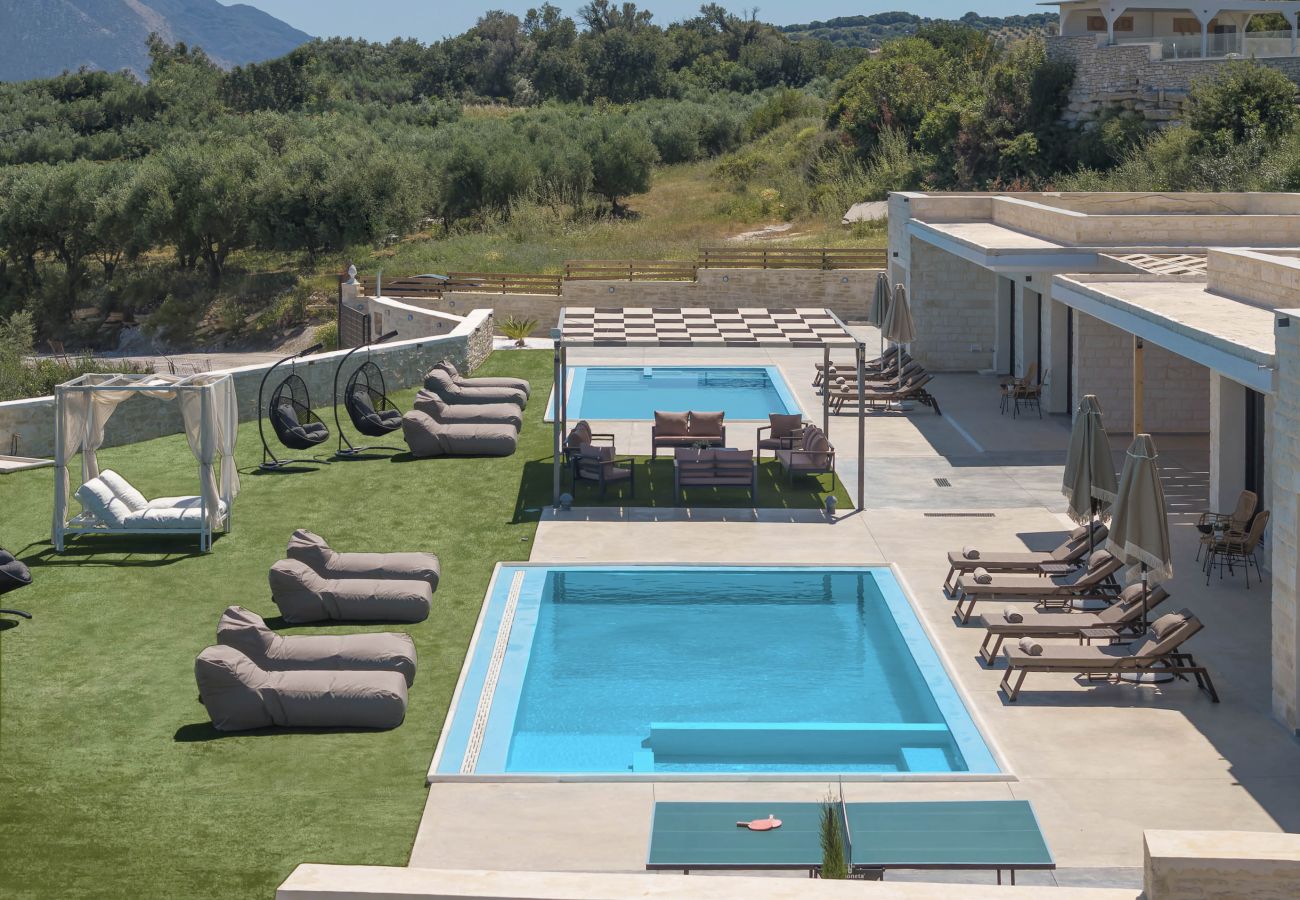 Villa in Choumeri - Villa Lux Solis - With 2 Pools