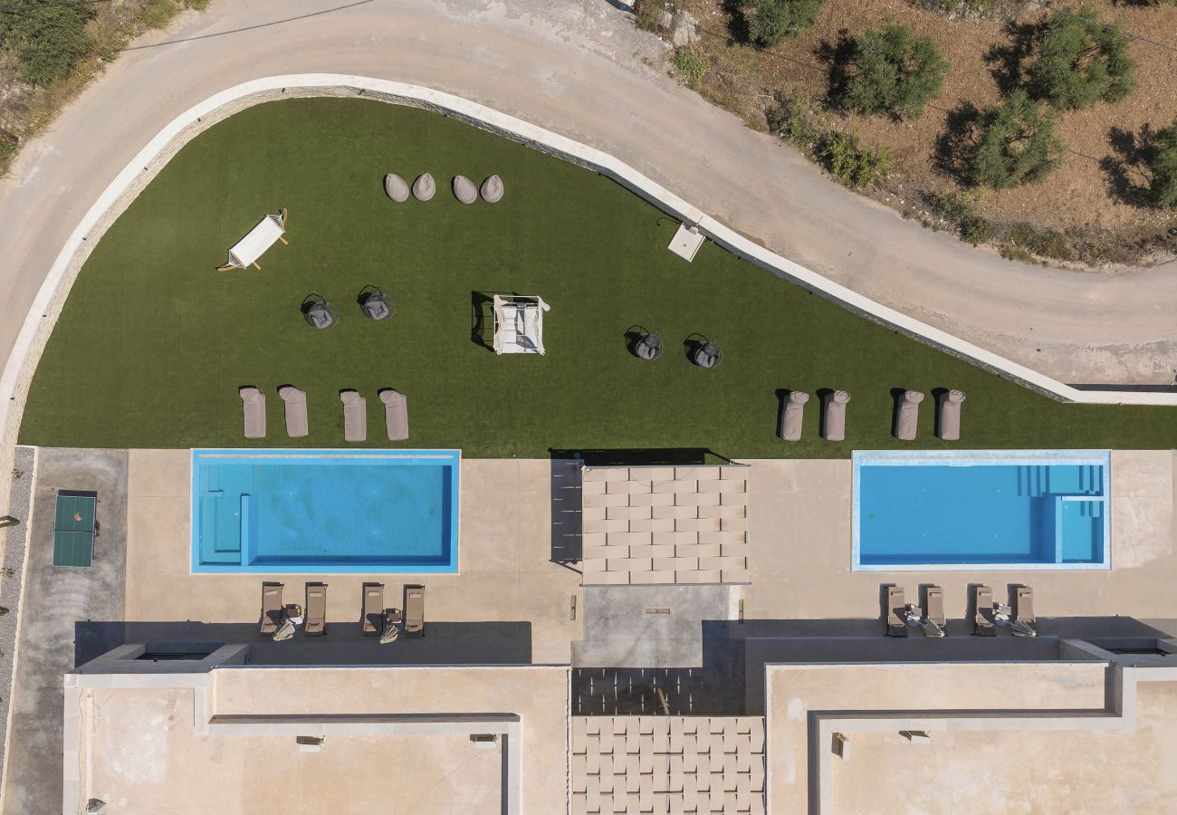 Villa in Choumeri - Villa Lux Solis - With 2 Pools