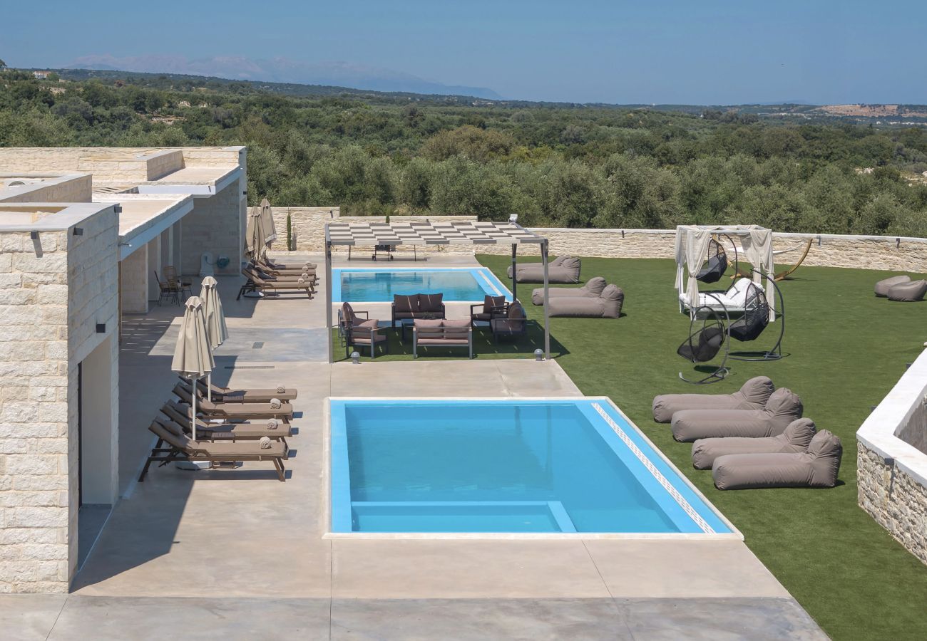 Villa in Choumeri - Villa Lux Solis - With 2 Pools