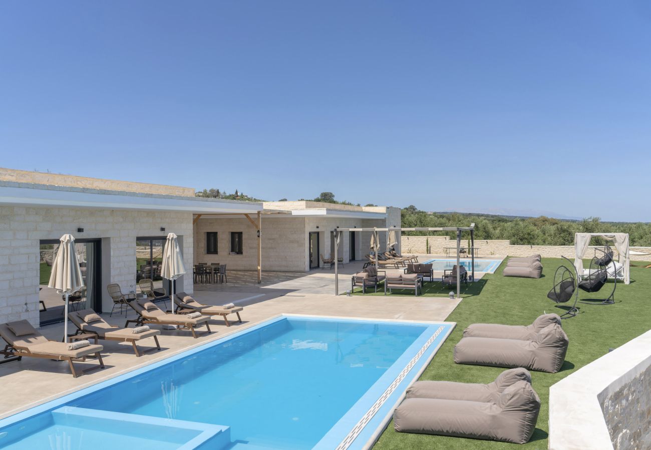 Villa in Choumeri - Villa Lux Solis - With 2 Pools