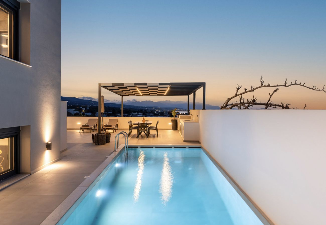 Villa in Sfakaki - Solaire Villa - Heated Pools & Sauna