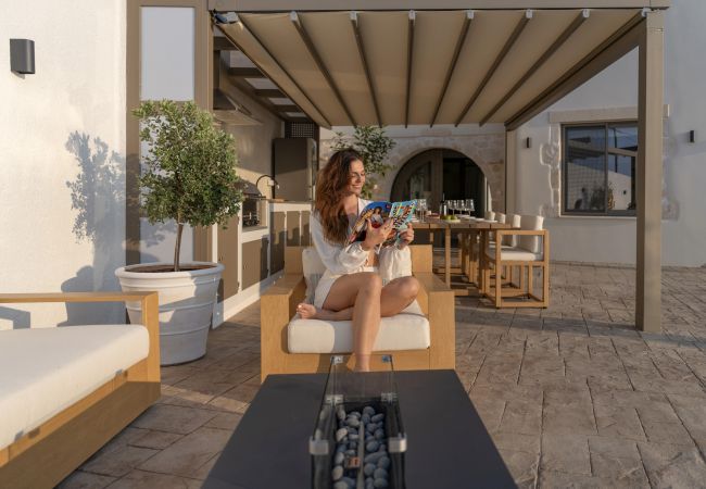 Villa in Atsipopoulo - Luxury Villa Maximos - With Private Heated Pool Villa in Atsipopoulo - Luxury Villa Maximos - With Private Heated Pool