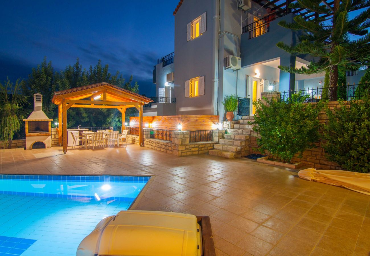 Villa in Perama -  Blue Villas - With 2 Private Pool