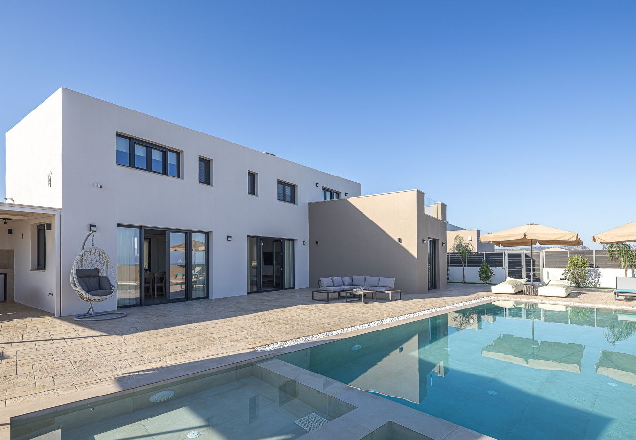 Villa in Panormo - Villa Azure – Luxury Sea View Villa